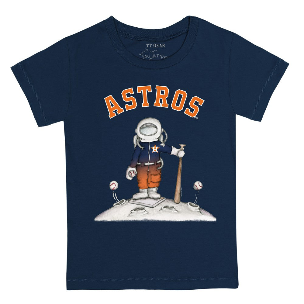 Houston Astros Tiny Turnip Youth Astronaut T-Shirt - Navy
