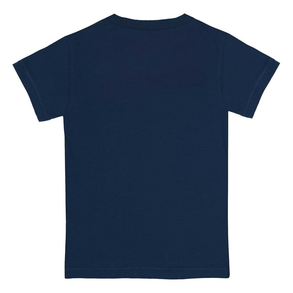 Atlanta Braves Tiny Turnip Youth Base Stripe T-Shirt - Navy