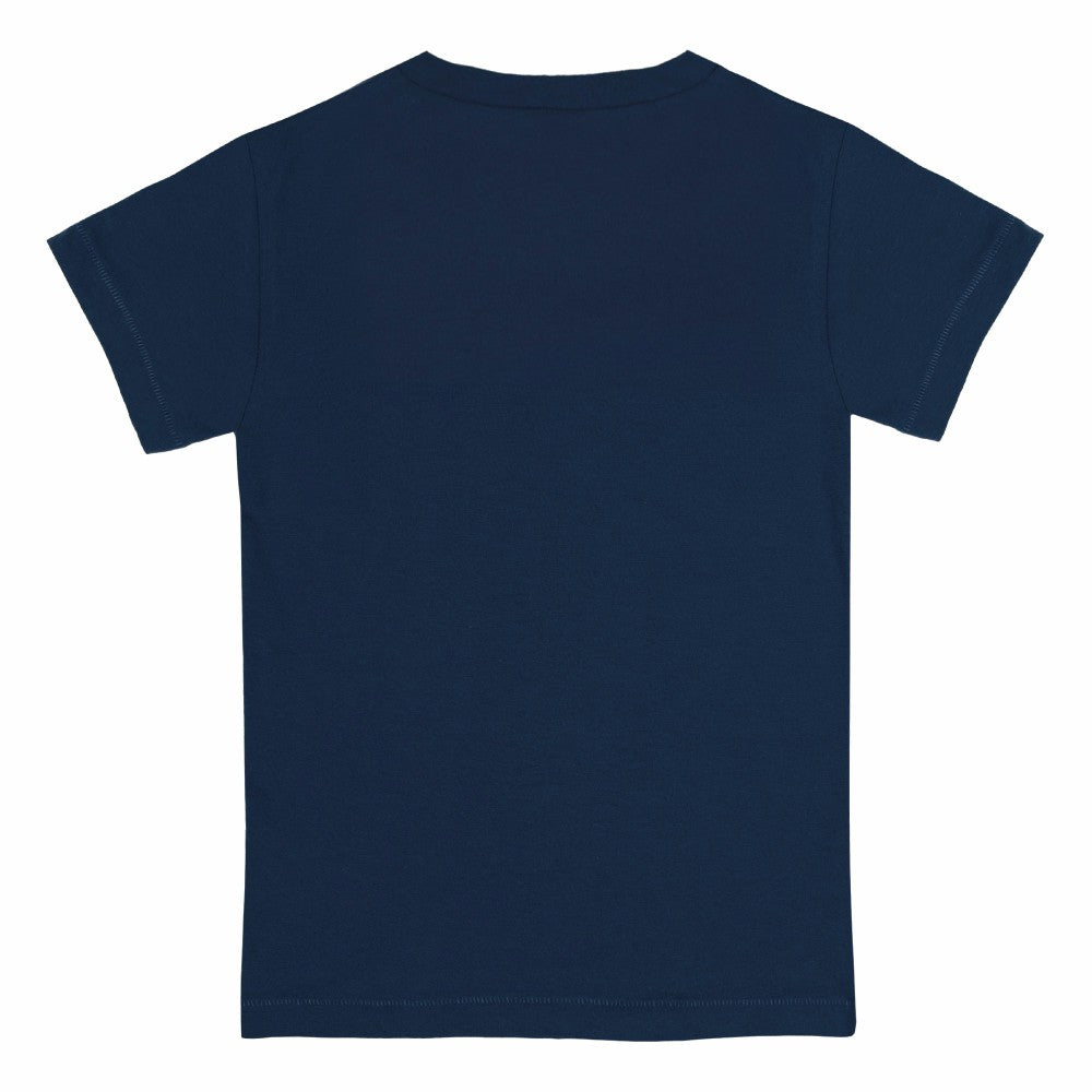 Milwaukee Brewers Tiny Turnip Youth Baseball Bow T-Shirt - Navy