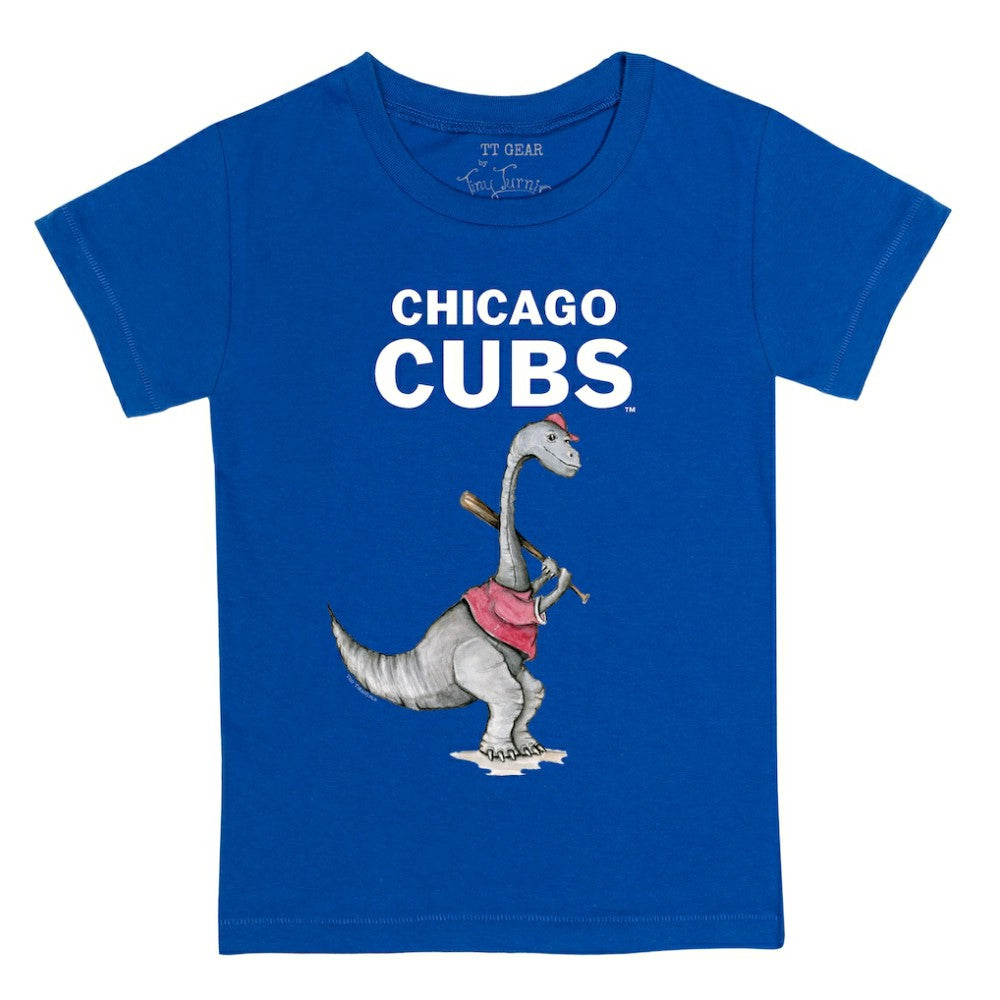 Chicago Cubs Tiny Turnip Youth Bronto T-Shirt - Royal