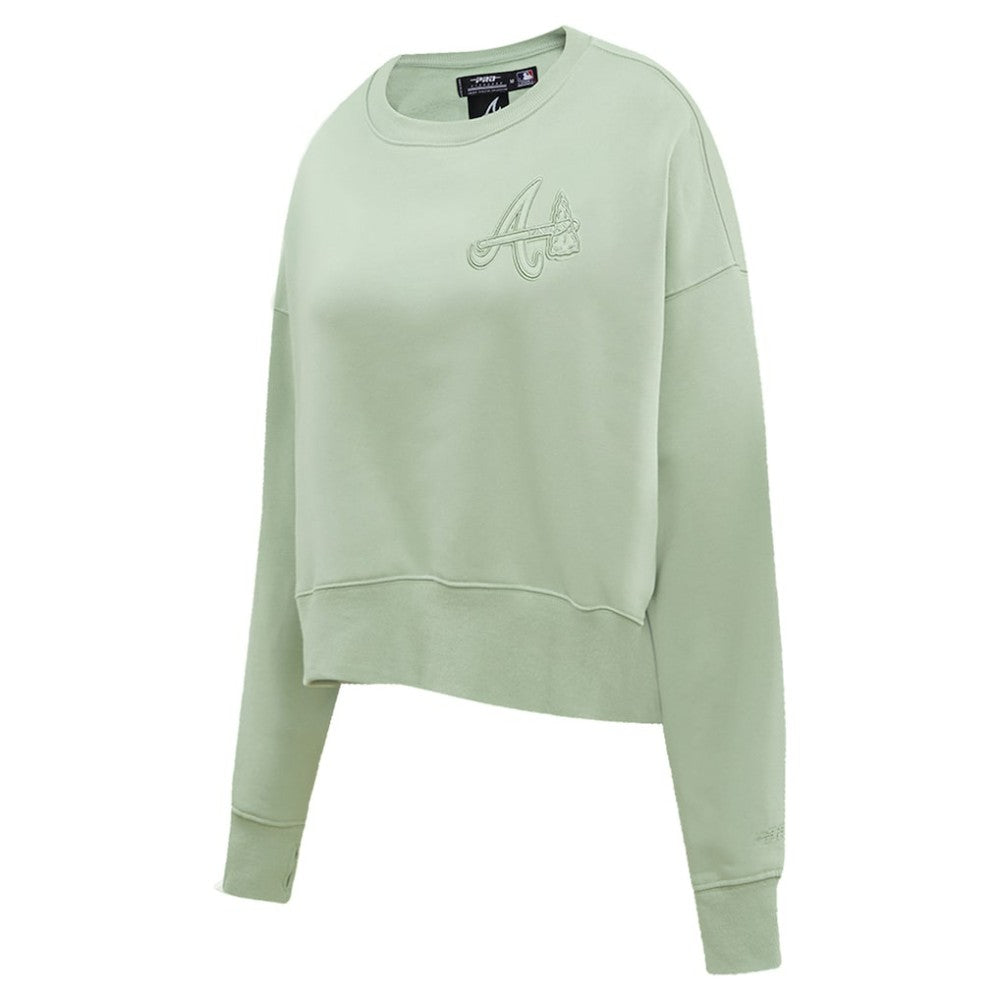 Atlanta Braves Pro Standard Women's Fleece Pullover Sweatshirt - Green