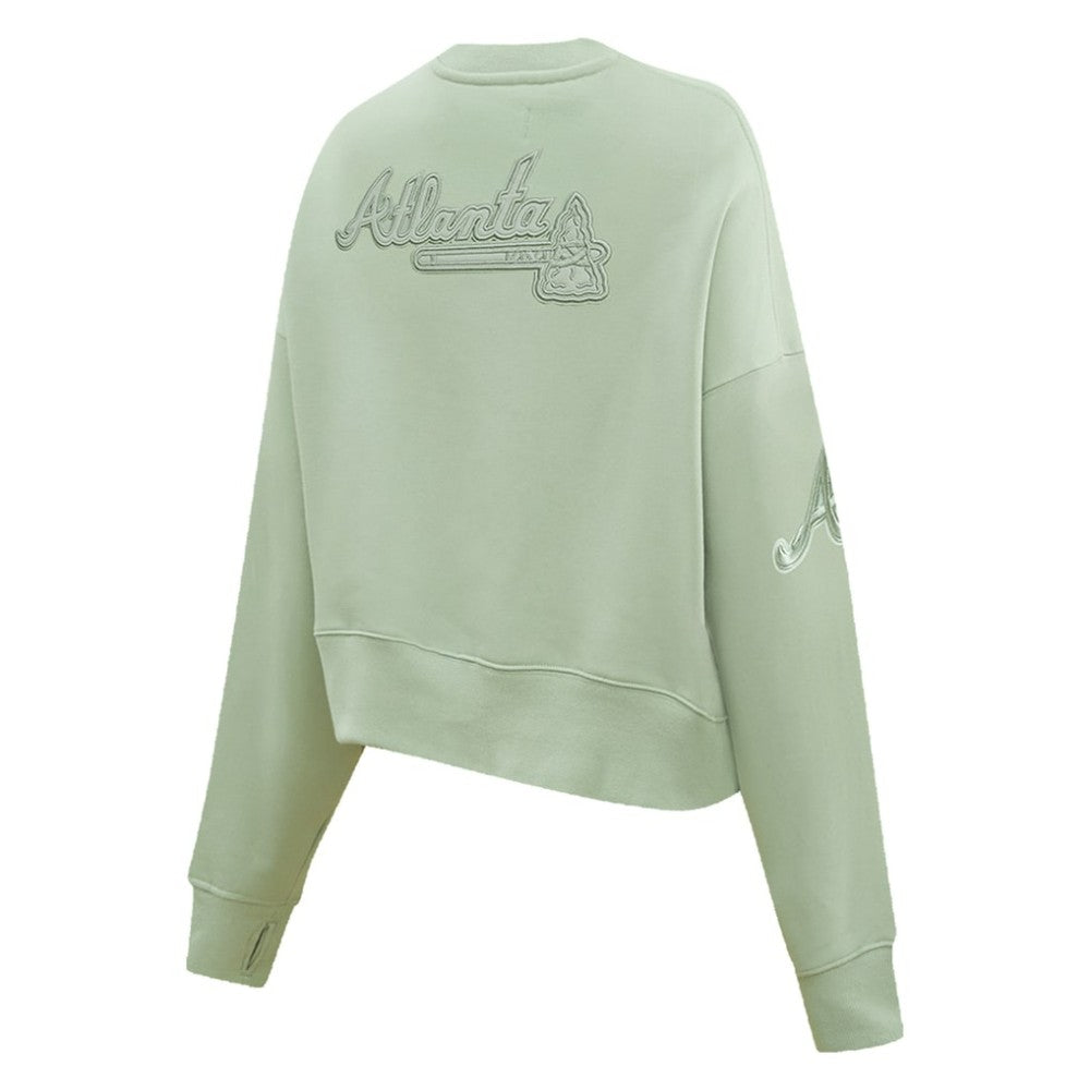 Atlanta Braves Pro Standard Women's Fleece Pullover Sweatshirt - Green