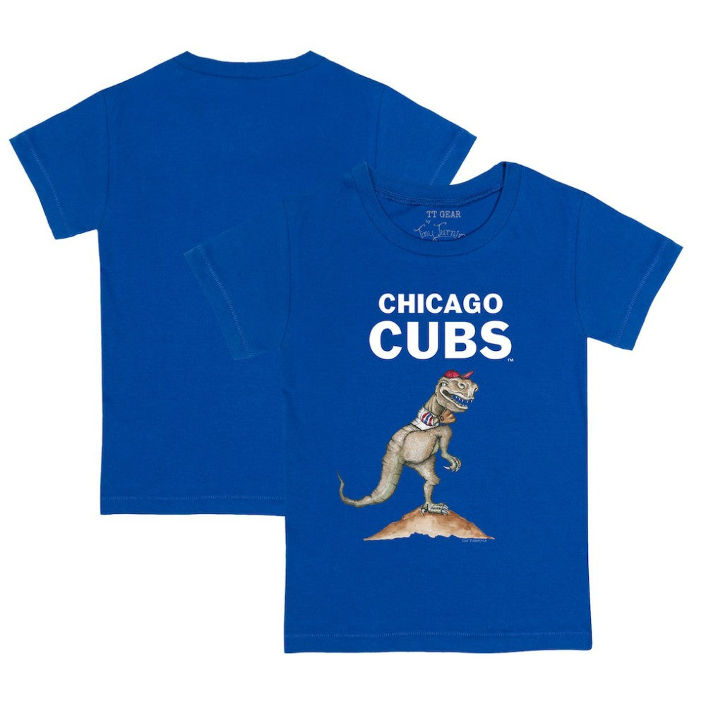 Chicago Cubs Tiny Turnip Youth TT Rex T-Shirt - Royal