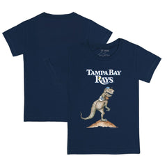 Tampa Bay Rays Tiny Turnip Youth TT Rex T-Shirt - Navy
