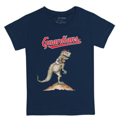 Cleveland Guardians Tiny Turnip Youth TT Rex T-Shirt - Navy