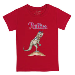 Philadelphia Phillies Tiny Turnip Youth TT Rex T-Shirt - Red