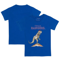 Texas Rangers Tiny Turnip Youth TT Rex T-Shirt - Royal