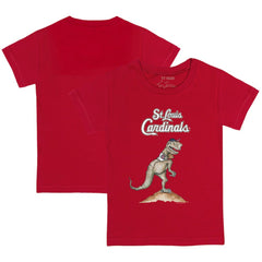 St. Louis Cardinals Tiny Turnip Youth TT Rex T-Shirt - Red