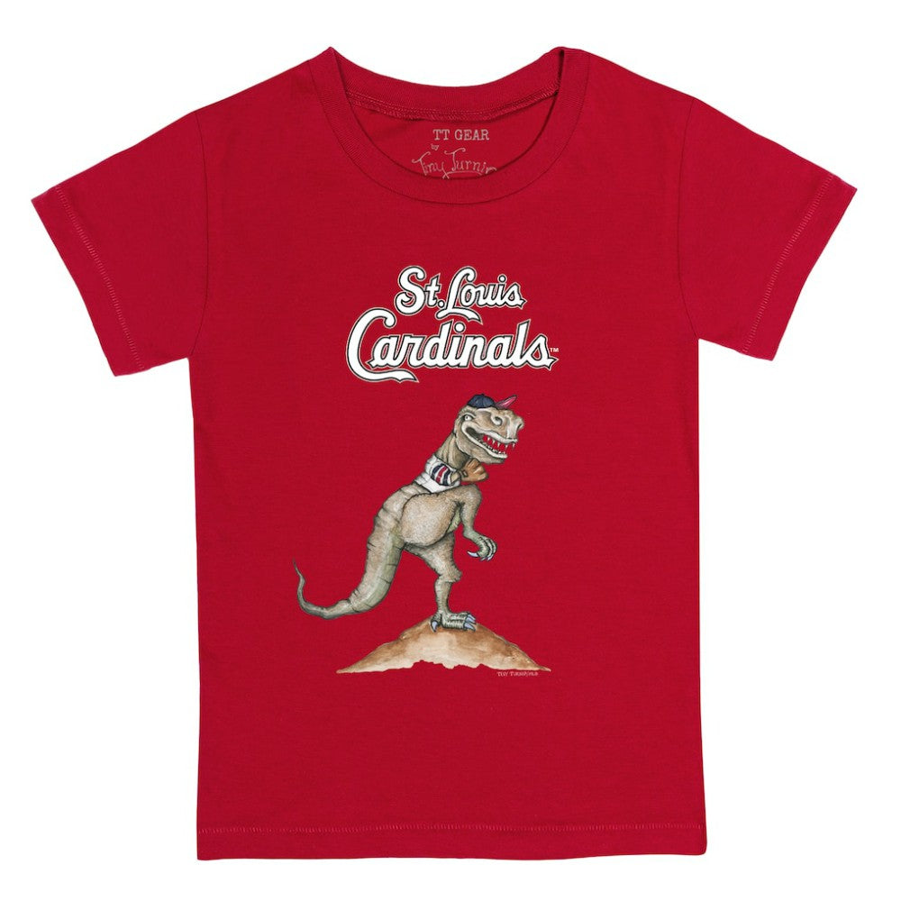 St. Louis Cardinals Tiny Turnip Youth TT Rex T-Shirt - Red