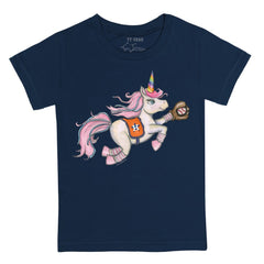 Houston Astros Tiny Turnip Youth Unicorn T-Shirt - Navy