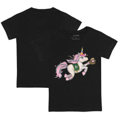 Athletics Tiny Turnip Youth Unicorn T-Shirt - Black