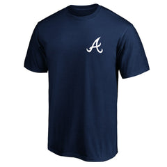 Atlanta Braves Number One Dad T-Shirt - Navy