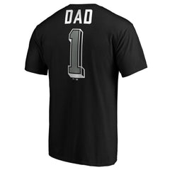 Chicago White Sox Number One Dad T-Shirt - Black