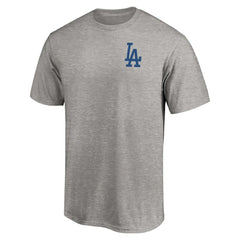 Los Angeles Dodgers Number One Dad T-Shirt - Heather Gray