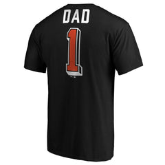 San Francisco Giants Number One Dad T-Shirt - Black