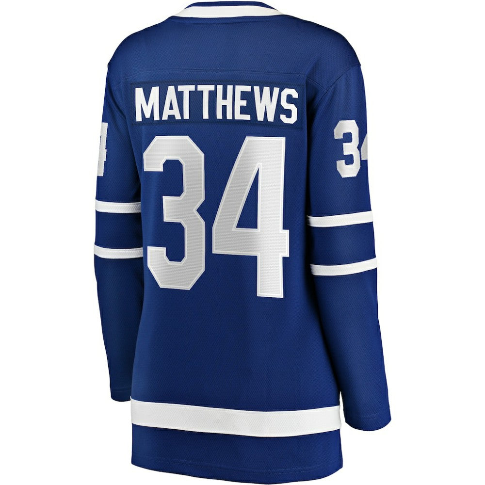 Auston Matthews Toronto Maple Leafs Fanatics Women's Home Breakaway Jersey