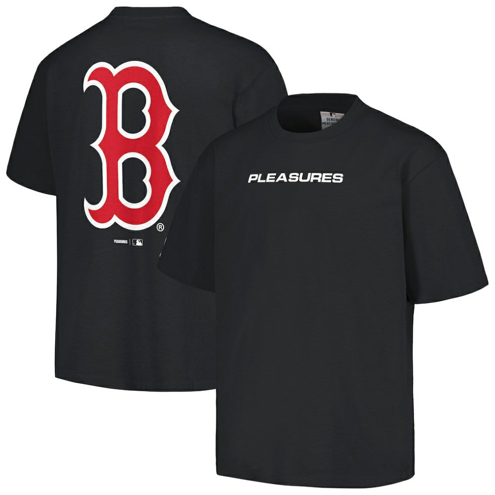 Boston Red Sox PLEASURES Ballpark T-Shirt - Black
