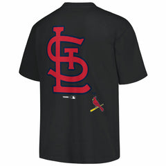 St. Louis Cardinals PLEASURES Ballpark T-Shirt - Black