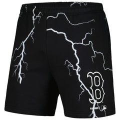 Boston Red Sox PLEASURES Lightning Shorts - Black