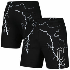 Cleveland Guardians PLEASURES Lightning Shorts - Black