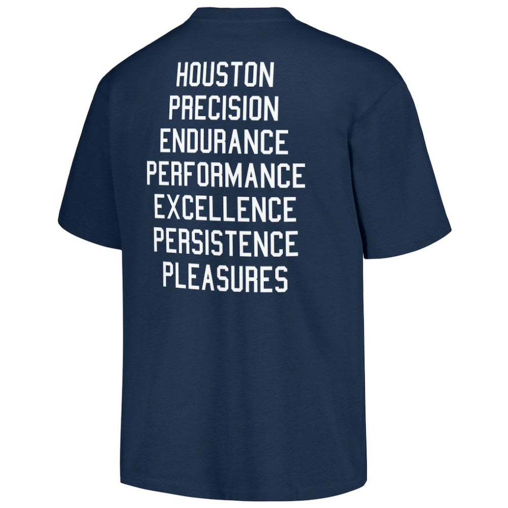 Houston Astros PLEASURES Precision T-Shirt - Navy