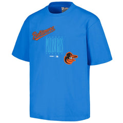 Baltimore Orioles PLEASURES Repurpose T-Shirt - Blue