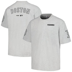 Boston Red Sox PLEASURES Team T-Shirt - Gray