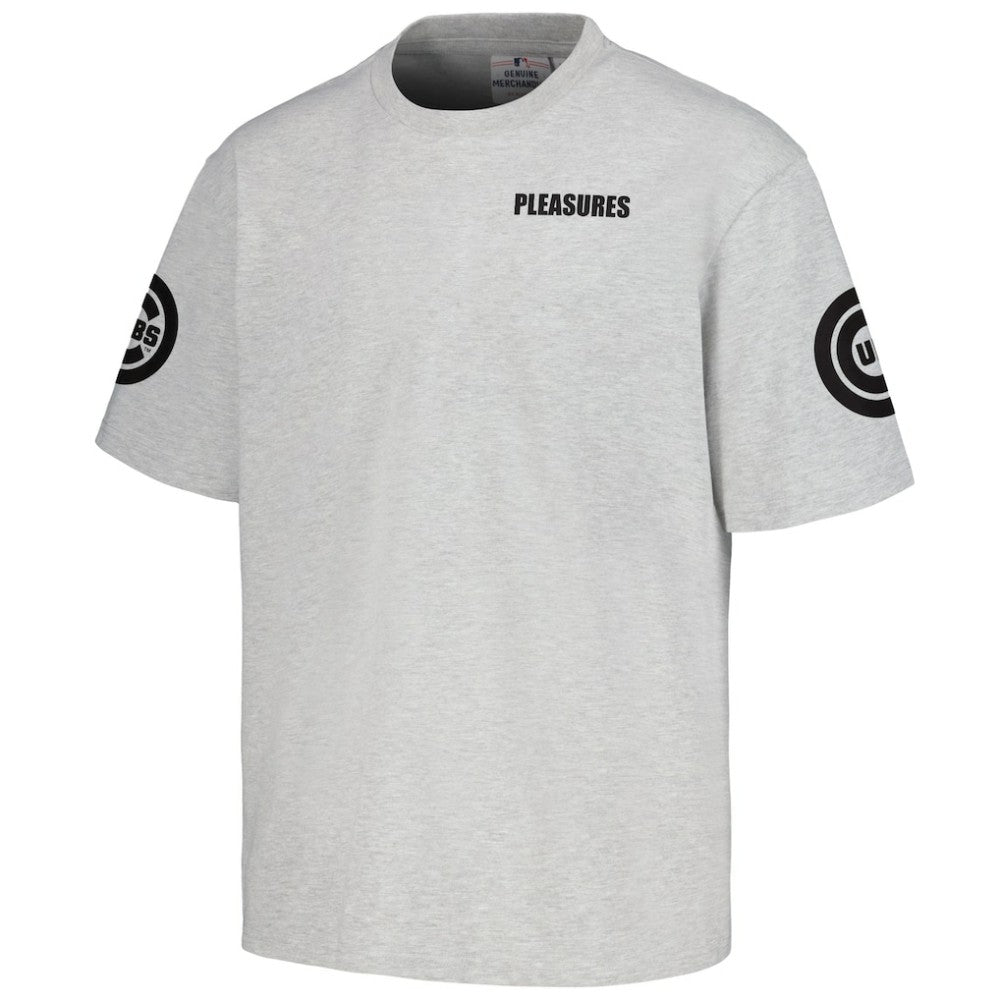 Chicago Cubs PLEASURES Team T-Shirt - Gray