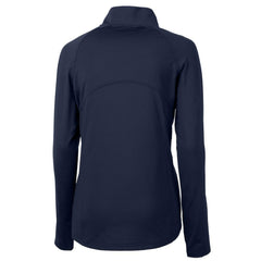 Boston Red Sox Cutter & Buck Women's Americana Logo Adapt Eco Knit Stretch Recycled Half-Zip Pullover Top - Navy
