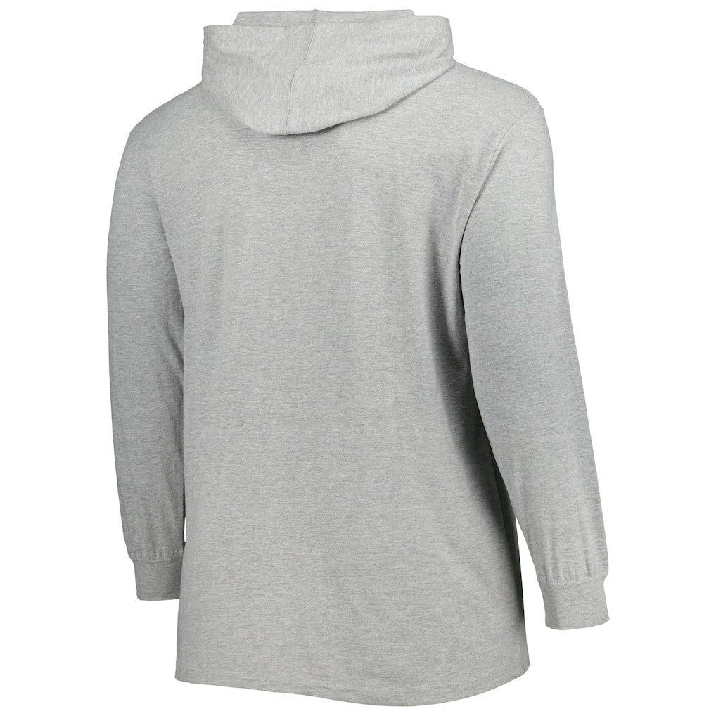 Philadelphia 76ers Big & Tall Pullover Hoodie - Heather Gray | Fanatics online
