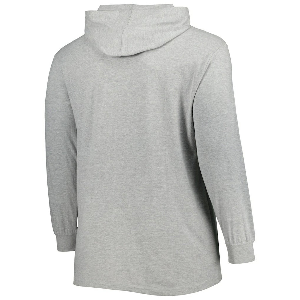 Philadelphia 76ers Big & Tall Pullover Hoodie - Heather Gray | Fanatics online
