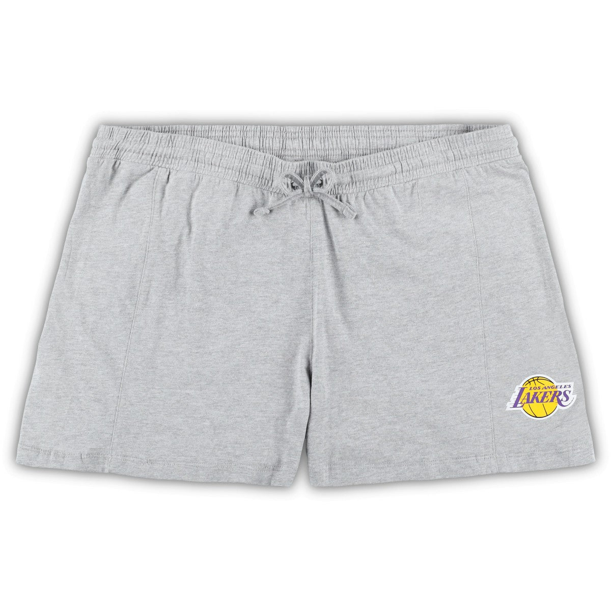 Los Angeles Lakers Women's Plus Size T-Shirt & Shorts Combo Set - Purple/Heather Gray | Fanatics online