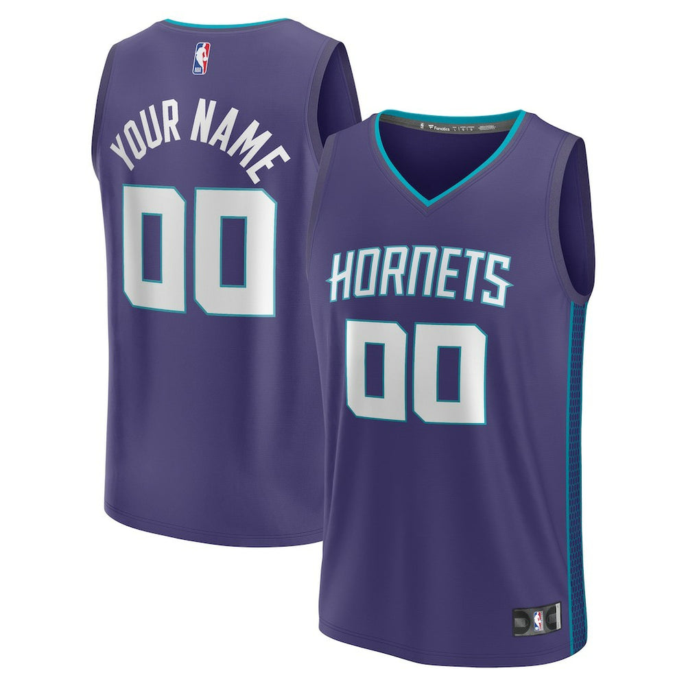 Charlotte Hornets Fast Break Custom Jersey - Purple - Statement Edition | Fanatics sale