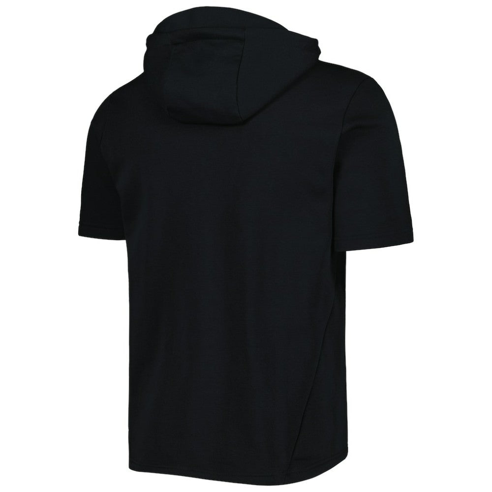 Chicago White Sox Levelwear Recruit Full-Zip Short Sleeve Hoodie - Black