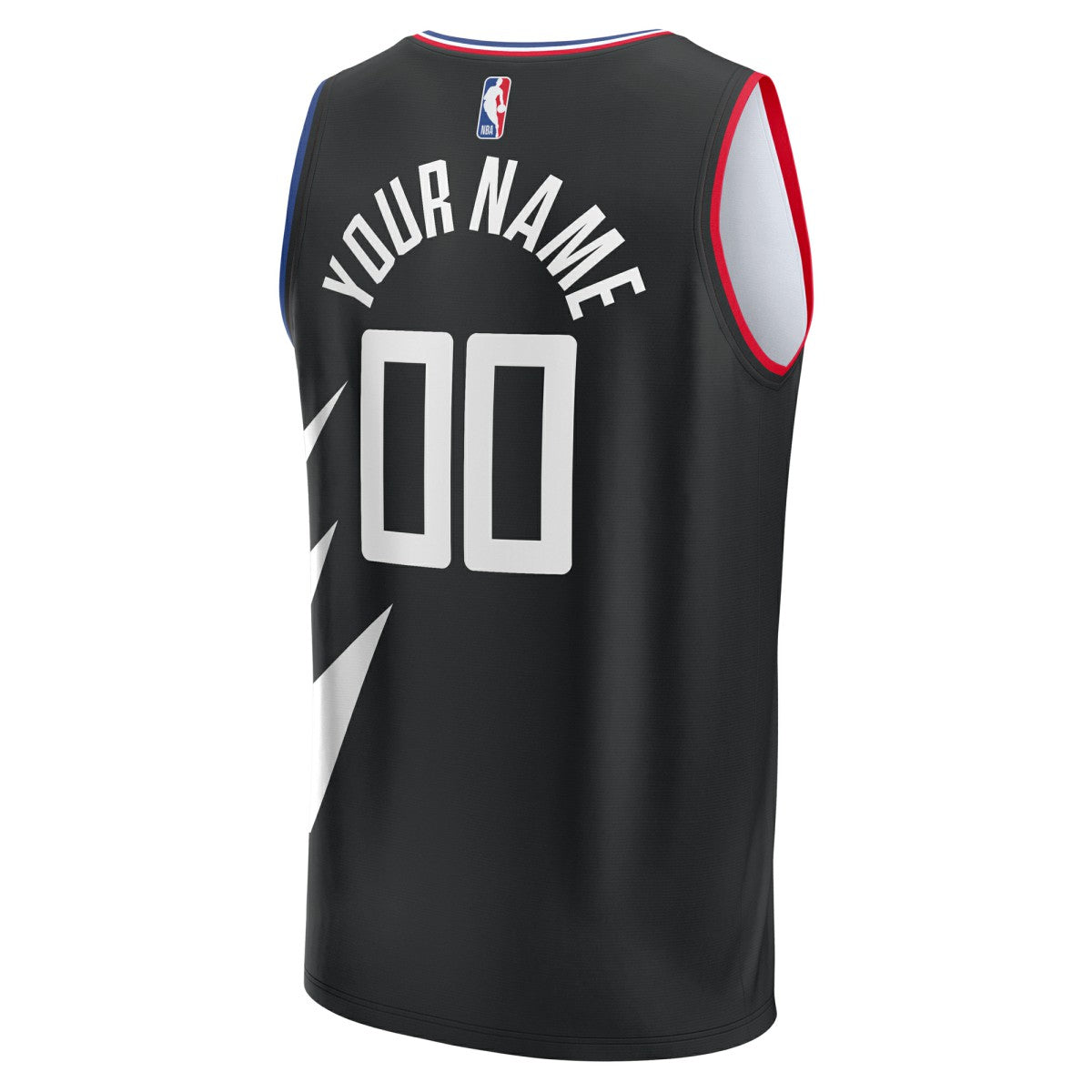 LA Clippers Youth Fast Break Replica Custom Jersey - Statement Edition - Black | Fanatics on sale