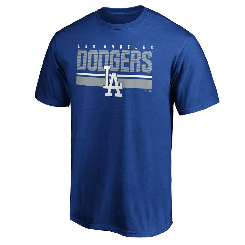 Los Angeles Dodgers End Game Team Wordmark T-Shirt - Royal