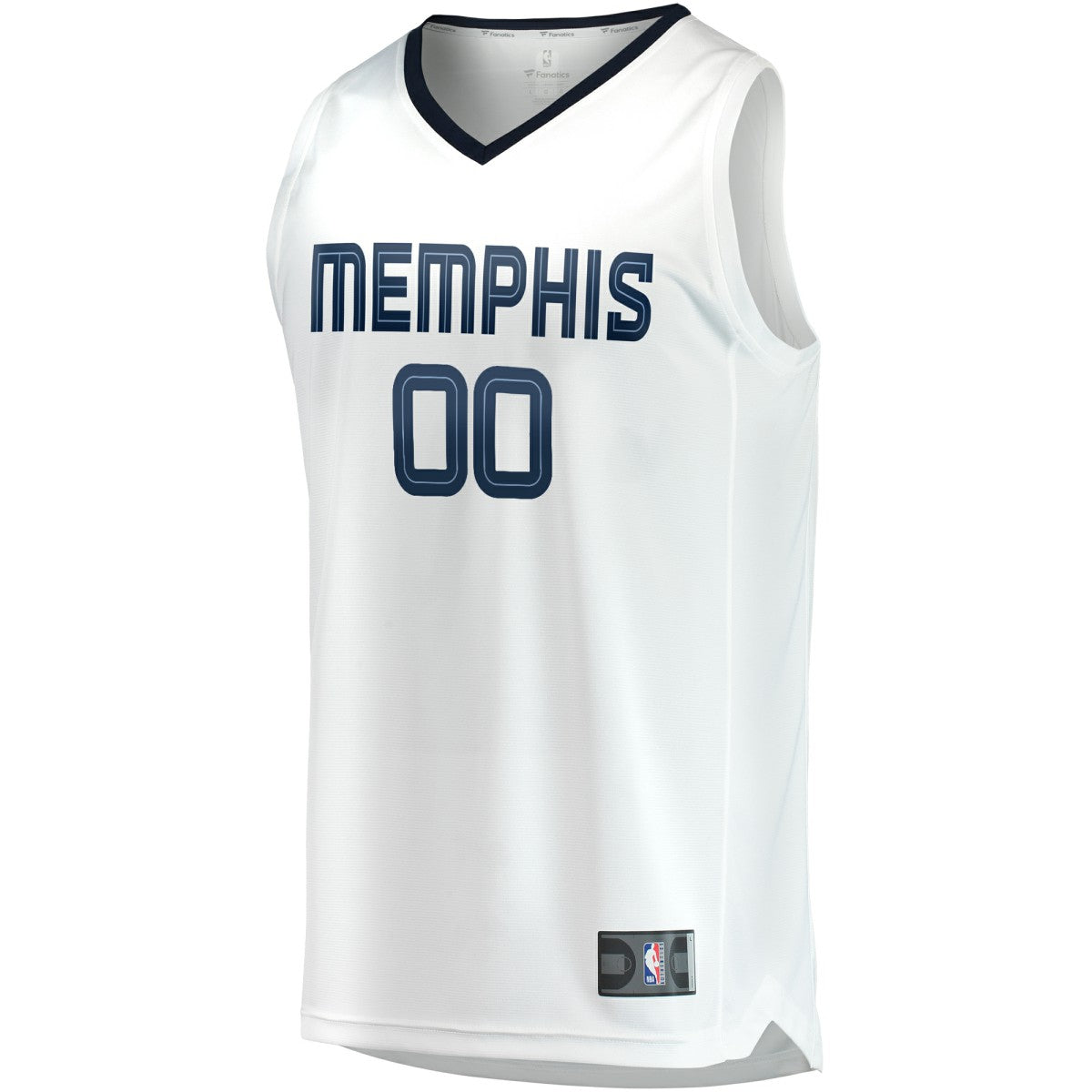 Memphis Grizzlies Fast Break Custom Replica Jersey - Association Edition - White | Fanatics for sale