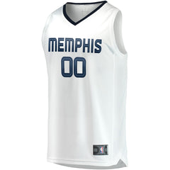 Memphis Grizzlies Fast Break Custom Replica Jersey - Association Edition - White | Fanatics for sale