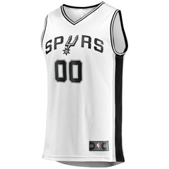 San Antonio Spurs Fast Break Custom Replica Jersey - Association Edition - White | Fanatics cheap