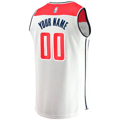 Washington Wizards Fast Break Custom Replica Jersey - Association Edition - White | Fanatics shop