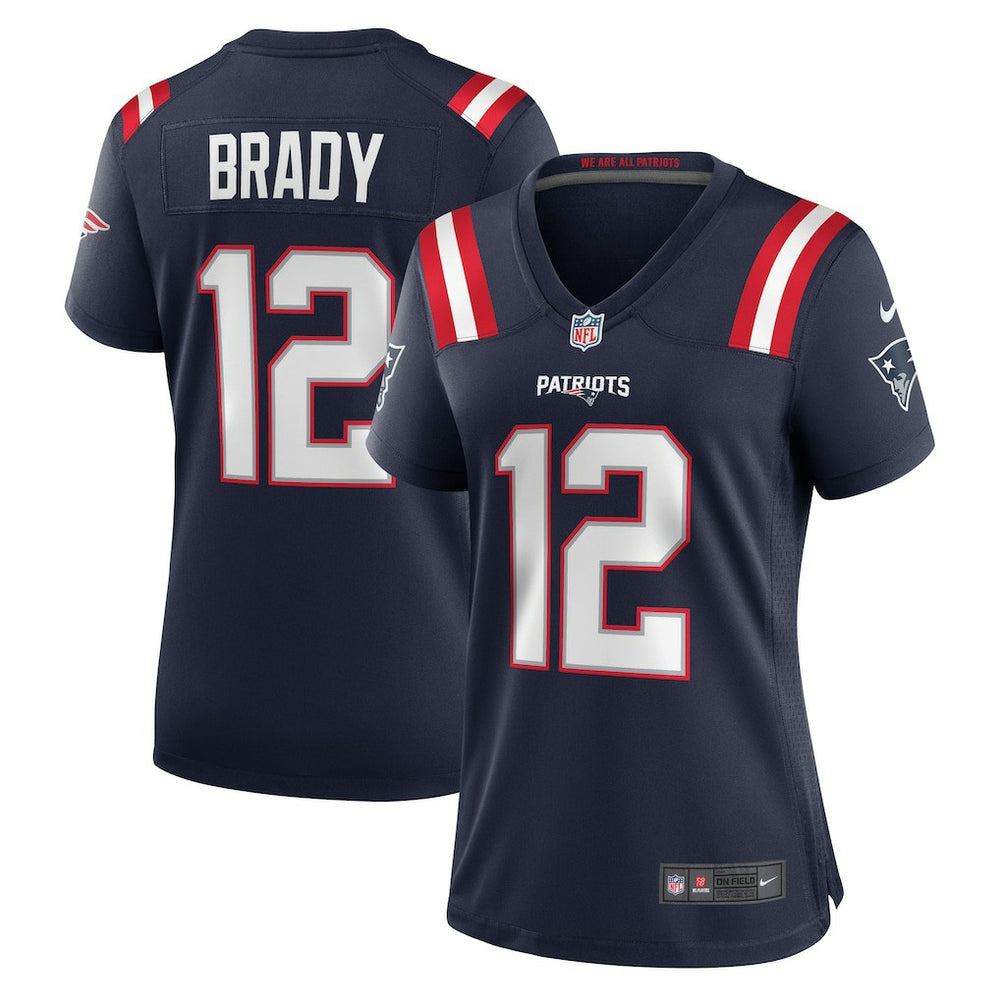 NFL New England Patriots Tom Brady  Women's Retired Game Jersey