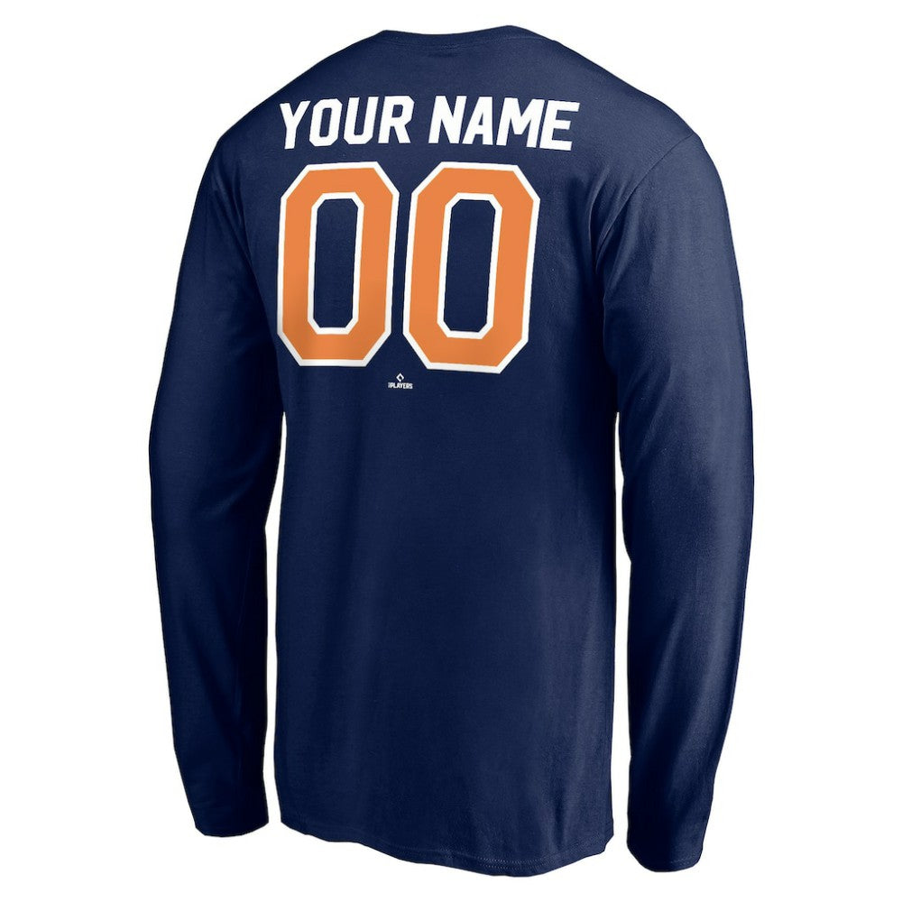 San Diego Padres Personalized Cooperstown Collection Winning Streak Long Sleeve T-Shirt - Navy