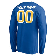 Seattle Mariners Personalized Cooperstown Collection Winning Streak Long Sleeve T-Shirt - Royal