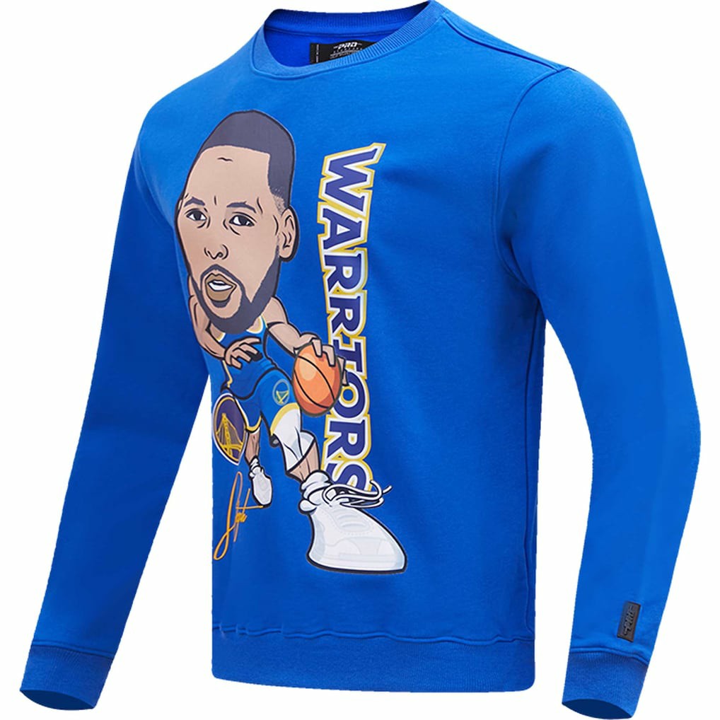 Stephen Curry Golden State Warriors Pro Standard Avatar Pullover Sweatshirt sale - Royal outlet