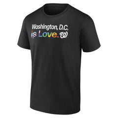 Washington Nationals City Pride T-Shirt - Black