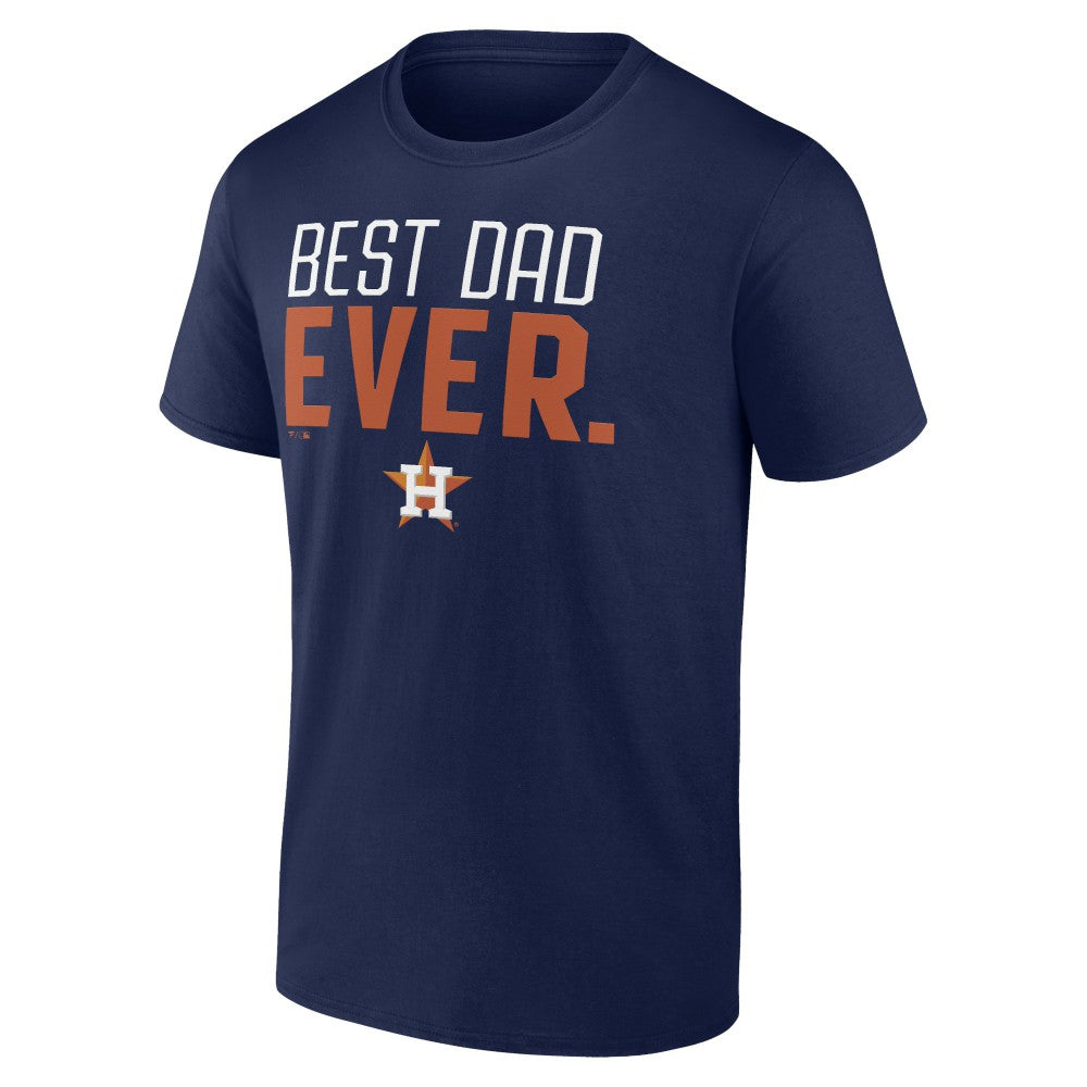 Houston Astros Best Dad Ever T-Shirt - Navy