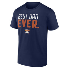 Houston Astros Best Dad Ever T-Shirt - Navy