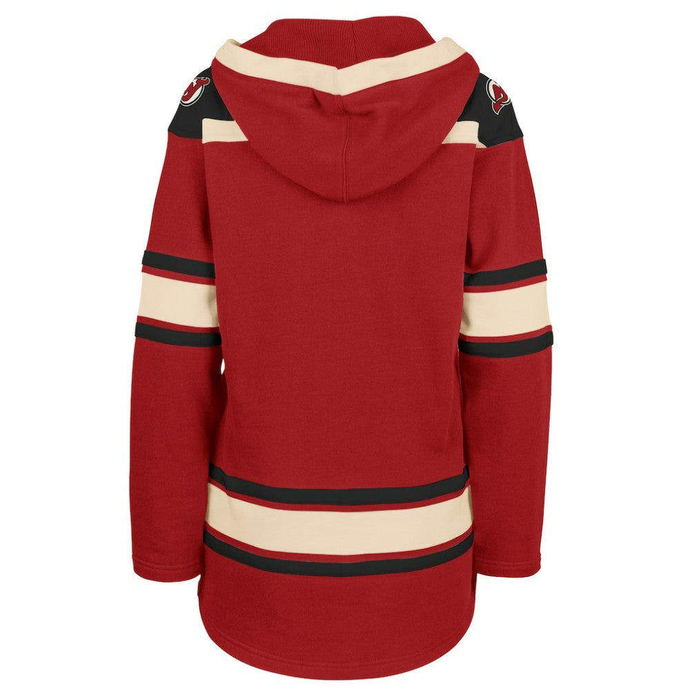 New Jersey Devils '47 Women's Superior Lacer Pullover Hoodie
