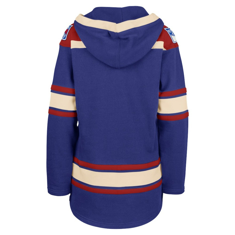 New York Rangers '47 Women's Superior Lacer Pullover Hoodie