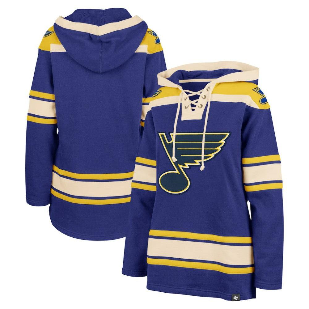 St. Louis Blues '47 Women's Superior Lacer Pullover Hoodie